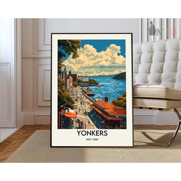 Yonkers New York City Poster Unframed Paper Print
