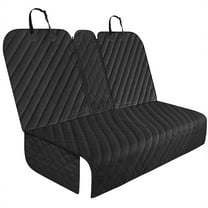 Yonktoo Dog Car Seat Cover for Back Seat, Waterproof and Anti-scratch, fits small cars and SUVs