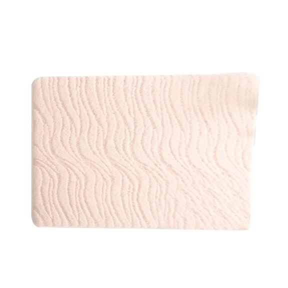 Yonrjhukm 16x23.62In Extra Thick Microfiber Striped Door Mat, Non Slip Bathroom Kitchen Entry Rug Water Absorbent Floor Mat for Bathroom Threshold Kitchen Doorway Foot Mat