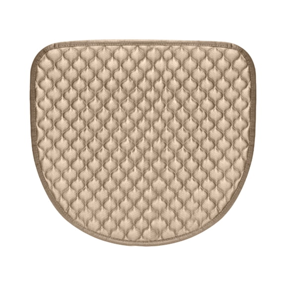 Yonrjhukm 19.3x19.3In Curved Dining Chair Cushion Comfortable Breathable Stable Non Slip Exquisite Edging Machine Washable Cushion