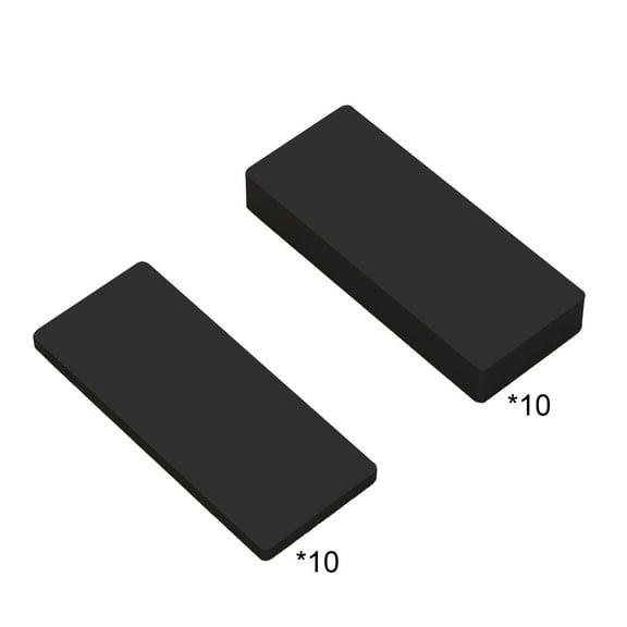 Yonrjhukm 20 Pcs Foam Headboard Wall Protectors, Furniture Collision Pads, Noise Reducing Bed Stoppers, Durable EVA Cushioning for Scratch Prevention and Home Protection