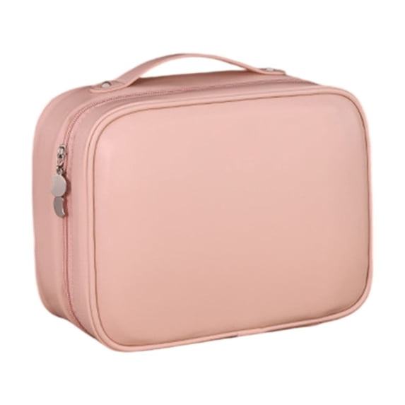Yonrjhukm 3-in-1 Multi-Functional Makeup Brush Storage Bag, Portable Handheld Cosmetic Organizer, Large Capacity Travel Pouch for Home and Office Use