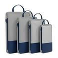 thumbnail image 1 of Yonrjhukm 4 Piece Travel Compression Packing Cubes Set, Space Saving Organizers for Luggage, Breathable Mesh Bags for Efficient Packing and Easy Organization, 1 of 6