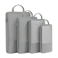 thumbnail image 1 of Yonrjhukm 4 Piece Travel Compression Packing Cubes Set, Space Saving Organizers for Luggage, Breathable Mesh Bags for Efficient Packing and Easy Organization, 1 of 6