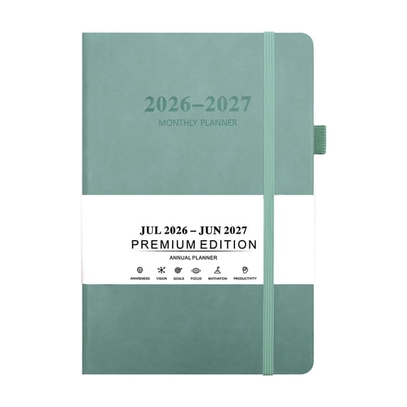 Yonrjhukm A5 Bilingual Planner 2026-2027, Chines…