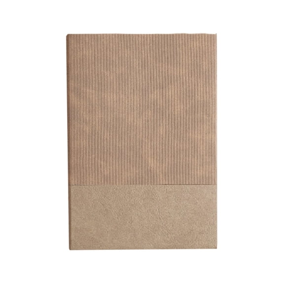 Yonrjhukm A5 Lined Notebook, Faux Leather Journal for Work and Daily Writing, 200 Pages, Unisex Design, Durable and Lightweight Notebook for Home and Business Use