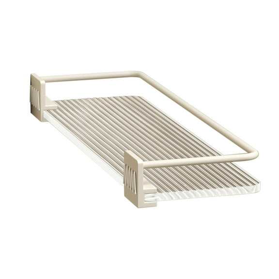 Yonrjhukm Acrylic Shower Bathroom Shelves, Caddy Organization, Clear Home Wall Shelf, Floating, No Drilling Extra Thick Storage and Decor