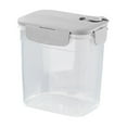 thumbnail image 1 of Yonrjhukm Airtight Food Storage Containers, Large Capacity Plastic Storage Jars for Kitchen Snacks, Humidity Proof, Stackable Dry Goods Organizer for Pantry and Fridge, 1 of 7