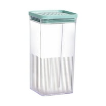 Yonrjhukm Airtight Storage Container for Cereals, Dry Fruits, and Tea, Large Sealed Food Storage Box for Kitchen, Stackable Design, Easy to Clean, Convenient and Stylish