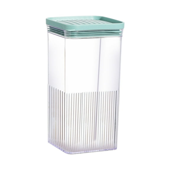 Yonrjhukm Airtight Storage Container for Cereals, Dry Fruits, and Tea, Large Sealed Food Storage Box for Kitchen, Stackable Design, Easy to Clean, Convenient and Stylish