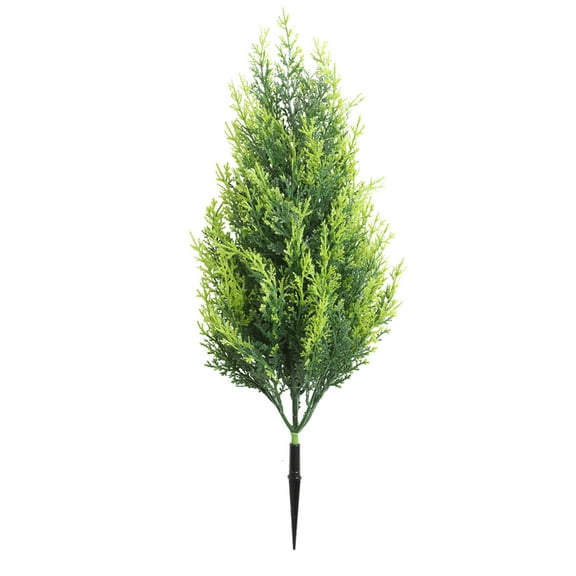 Yonrjhukm Artificial Cedar Topiary Trees for Outdoors, Realistic Faux Plants with Ground Spike, Ideal Decorative Shrubs for Room, Porch, Garden, and Home Balconies