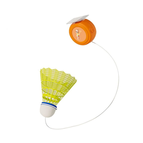 Yonrjhukm Badminton Trainer Device, Multi-purpose Exercise Equipment for Indoor/Outdoor Practice, Adjustable Speed & Angle for Self-Practice, Compact & Portable Fitness Tool