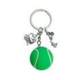 thumbnail image 1 of Yonrjhukm Ball Sports Keychains, Soccer, Basketball, Volleyball Keychains for Crossbody Bags, Sport Event Gifts, Durable PVC & Alloy, Perfect for Sports Fans, 1 of 6