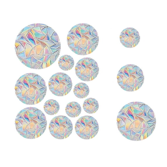 Yonrjhukm Bird Window Decals, Anticollision Stickers for Glass, Window Clings to Prevent Bird Collisions, Easy Application Removable PVC Stickers for Home Decor