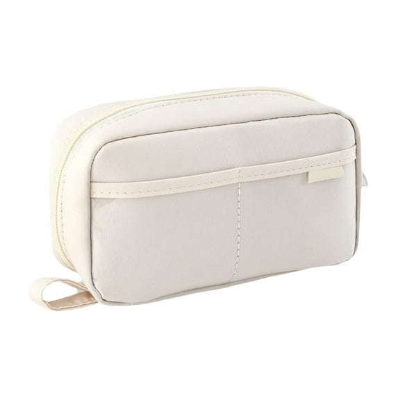 Yonrjhukm Capacious Pencil Case, Oxford Cloth Pen Pouch, Large Capacity Stationery Organizer with Zipper, Multi-Functional Makeup and Office Supply Bag for Home and Travel