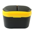 thumbnail image 1 of Yonrjhukm Car Trash Can with Lid, Mini Auto Dustbin Garbage Organizer for Vehicle, Home, Office, Waterproof Leak-proof, Easy Installation, Compact Design, Multi-function Storage Bin, 1 of 9