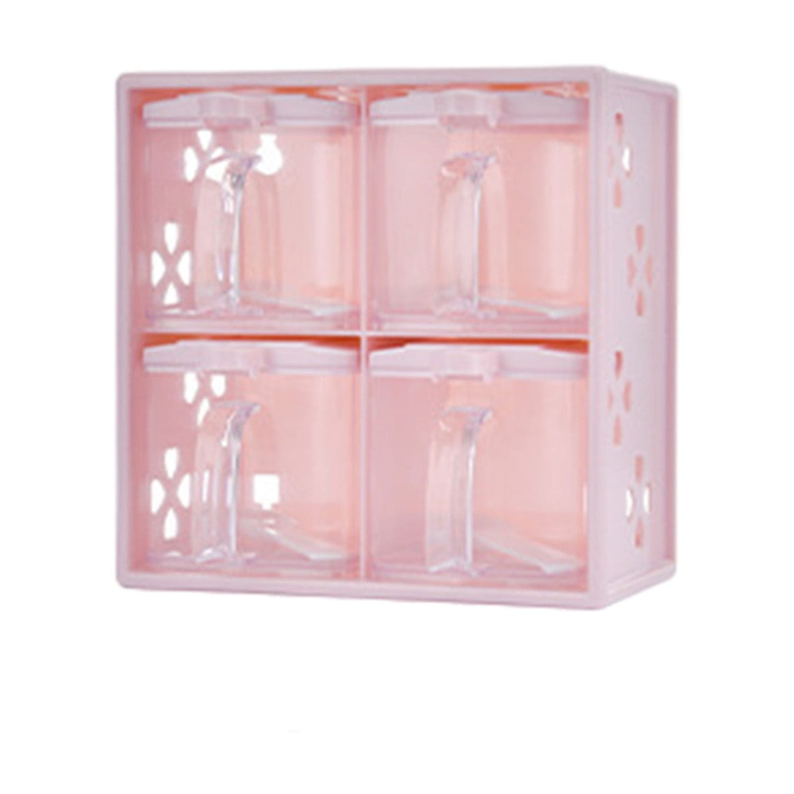 Seasoning Box Stackable Yonrjhukm Clear Seasoning Storage Container with Handle and Spoon ...