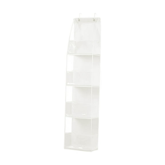Yonrjhukm Closet Organizers and Storage, Wall Mounted Tiered Storage Bag for Clothing, Towels, Toiletries, Space Saving Solution for Efficient Organization in Any Room