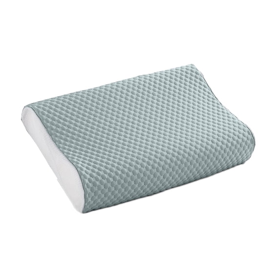 Yonrjhukm Cool Down Pillowcase for Memory Foam and Latex Pillows, Breathable Ice Silk Polyester Cover, Hotel Quality with Neck Support and Easy Wash Design