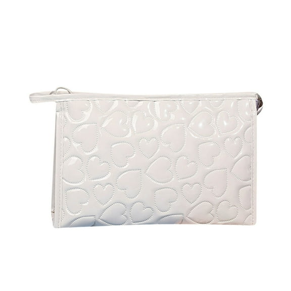 Yonrjhukm Cosmetic Makeup Bag for Travel, Washable Toiletry Organizer Pouch, Lightweight Zipper Beauty Case for Women, Men & Kids, Great Gift for Holidays and Travel