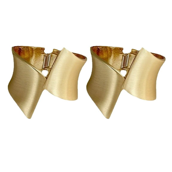 Yonrjhukm Curtain Tie Backs, Metal Spring Alloy Curtain Clips for Window Decoration, Luxurious Self Closing Design for Home, Office, and Restaurant, Durable and Stylish Curtain Buckle