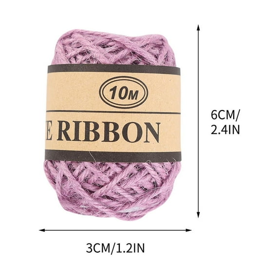 Yonrjhukm Decorative Colored Hemp Rope DIY Auxiliary Material Used for Hanging Tag Photo Wall