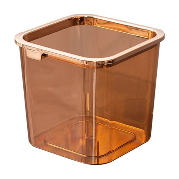 Yonrjhukm Desktop Mini Trash Can, Small Plastic Trash Can for Office, Dresser, and Study Table, Sturdy and Convenient Waste Bin for Home or Office Use