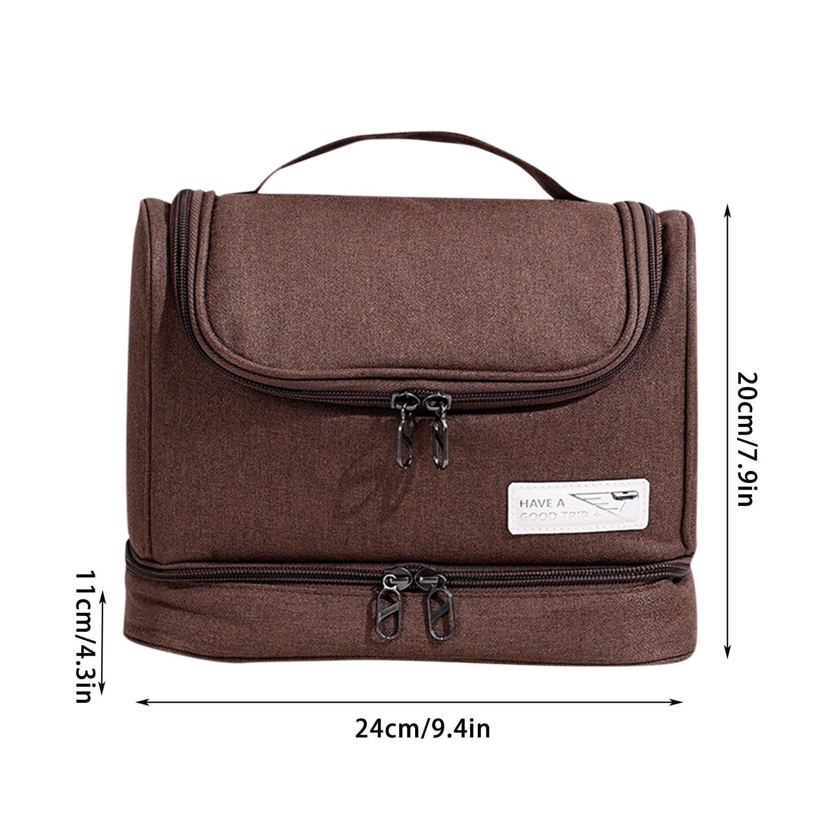 Yonrjhukm Dry and Wet Separation Storage Bag Travel Toiletry Storage