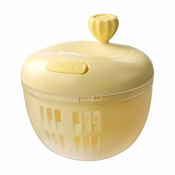 Yonrjhukm Efficient Salad Vegetable Dehydrator, User-Friendly, Safe Materials, Compact Design for Crisp Vegetables & Snacks, Versatile Kitchen Tool for Fresh Salads
