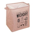 thumbnail image 1 of Yonrjhukm Extra Large Drawstring Storage Basket, Durable Cotton and Linen Organizer for Clothes, Toys, Laundry, and Home Essentials, Versatile Design for All Rooms, 1 of 3