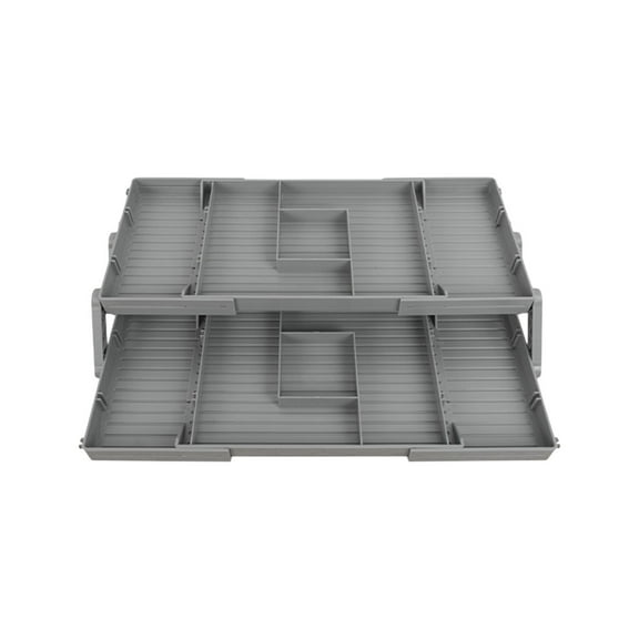 Yonrjhukm Foldable Cosmetic Table Organizer, Multifunctional Jewelry and Makeup Storage Box, Space-Saving Dressing Table Drawer for Beauty Products and Accessories