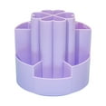 thumbnail image 1 of Yonrjhukm Four-leaf Rotary Pen Holder, Large Capacity Desktop Storage and Organizing Box, 360-Degree Rotating Base, Multi-Functional Office Supply Organizer, Ideal for Stationery Sorting, 1 of 2