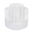 thumbnail image 1 of Yonrjhukm Four-leaf Rotary Pen Holder, Large Capacity Desktop Storage and Organizing Box, 360-Degree Rotating Base, Multi-Functional Office Supply Organizer, Ideal for Stationery Sorting, 1 of 2