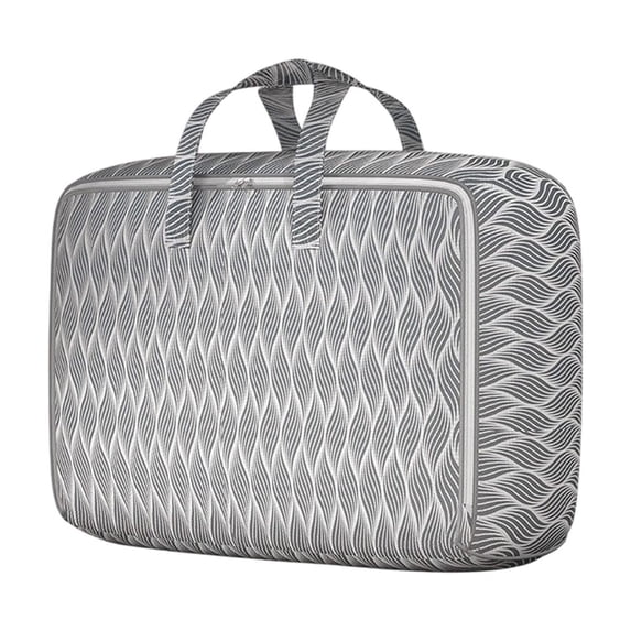 Yonrjhukm Heavy Duty Storage Bag with Reinforced Handles, Oversized Moving Packing Bag for Clothing, Quilt, Toy, and Bedding Storage, Thickened Double Zippered Reusable Organizer