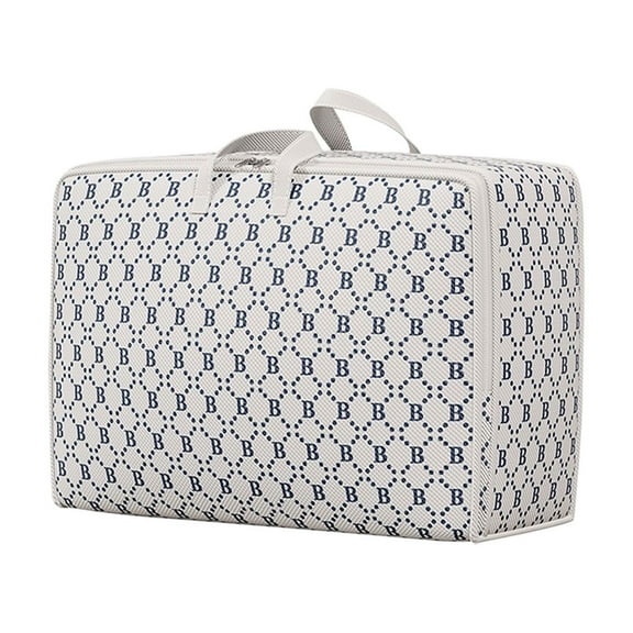 Yonrjhukm Heavy Duty Storage Bags with Reinforced Handles, Extra Large Zip Tote for Clothes, Toys, Bedding, and Christmas Decorations, Reusable Moving Organizer