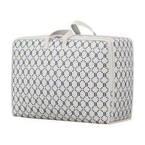 Yonrjhukm Heavy Duty Storage Bags with Reinforced Handles, Extra Large Zip Tote for Clothes, Toys, Bedding, and Christmas Decorations, Reusable Moving Organizer