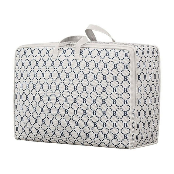 Yonrjhukm Heavy Duty Storage Bags with Reinforced Handles, Extra Large Zip Tote for Clothes, Toys, Bedding, and Christmas Decorations, Reusable Moving Organizer