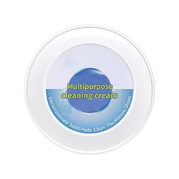 Yonrjhukm Household Multi Functional Cleaning Cream Water, Scrubbing Decontamination Cleaning Cream To Yellow Artifact