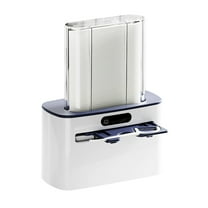 Yonrjhukm Intelligent Automatic Floss Dispenser, Floss Stick Storage Box for Home and Restaurant, Rechargeable & Battery Operated, Hygienic Flosser with 100 Refills