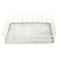 thumbnail image 1 of Yonrjhukm Iron Storage Basket for Kitchen and Office, Multi-functional Organizer for Snacks, Cosmetics, Fruits, Vegetables, and Miscellaneous Items, Elegant Mirror Polished Design, 1 of 6