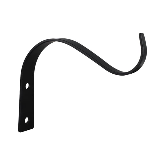 Yonrjhukm Iron Wall Hooks for Hanging Plants, Lanterns, Wind Chimes, Feeders, Sturdy Metal Bracket for Indoor and Outdoor Home Decoration & Organization