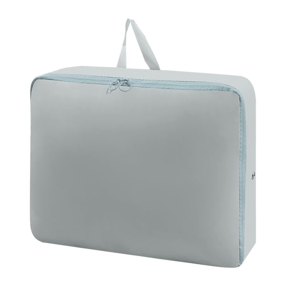 Yonrjhukm Down Jacket Storage Bag, Durable Nylon Organizer for Bedding, Comforters, Blankets & Sweaters, Reinforced Handles, Perfect for Home & Travel Storage Solution