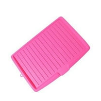 Yonrjhukm Kitchen Tray, Multi-Purpose Fruit and Vegetable Drying Board, Durable Plastic Storage Rack for Dishes, Efficient Drainage Mat for Kitchen and Bathroom Use