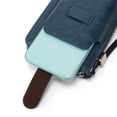 thumbnail image 1 of Yonrjhukm Large Capacity Long Men's Leather Zippered Wallet with Multiple Card Holders for Storing 6.9 Inch Phones, 1 of 3