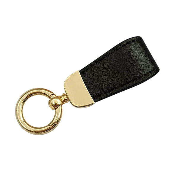 Yonrjhukm Leather Keychains Wristlet Key Chain for Women Men Leather Wristlet Strap for Wallet Car Keys Cute Lanyard