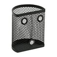 thumbnail image 1 of Yonrjhukm Magnetic Pen Holder, Stainless Steel Mesh Organizer for Whiteboard, Blackboard, Office, Kitchen, Strong Magnet Storage Solution for Writing Utensils and Accessories, 1 of 8