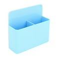 thumbnail image 1 of Yonrjhukm Magnetic Pencil Organizer, Multi-functional Chalkboard Storage Box, Durable Plastic Pen Case with Strong Magnets for Clutter-Free Desk, Ideal for Pens, Pencils, and Chalks, 1 of 5