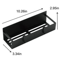 Yonrjhukm Magnetic Spice Rack Organizer for Refrigerator & Oven, Kitchen Storage Solution, Easy Install Magnetic Shelf, Space-Saving Spice Holder for Home & Classroom