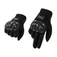 thumbnail image 1 of Yonrjhukm Motorcycle Touchscreen Gloves for Racing and Off-Road Riding, Durable Nylon Construction, Protective Padding and Grip Control, Fits Palm Width 9.5 to 10cm, One Pair, 1 of 6