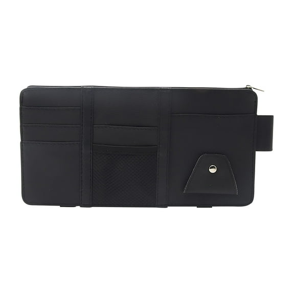 Yonrjhukm Multi-Functional Car Sun Visor Organizer Clip, Eyeglass Holder, Document Storage, Convenient Accessory for Sunglasses, Cards, Pens, and More